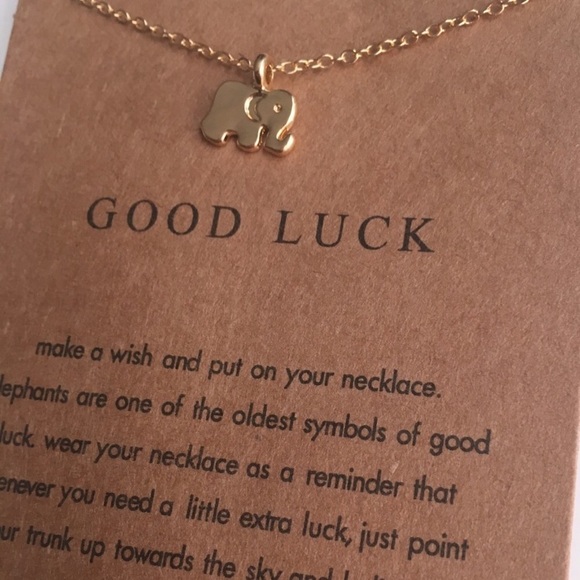 Good Luck Elephant Necklace - Picture 4 of 8